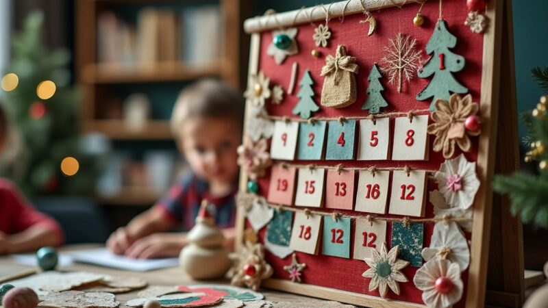 découvrez comment créer un calendrier de l'avent ludique en maternelle, une activité parfaite pour stimuler l'apprentissage créatif des enfants. ce guide vous offre des idées originales et des conseils pratiques pour allier fête et pédagogie tout en développant l'imagination des petits.