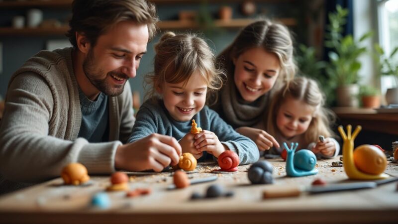 découvrez une activité créative et amusante pour toute la famille avec les escargots en pâte à modeler. stimulez l'imagination des petits et des grands tout en développant des compétences manuelles grâce à cette activité ludique et colorée.