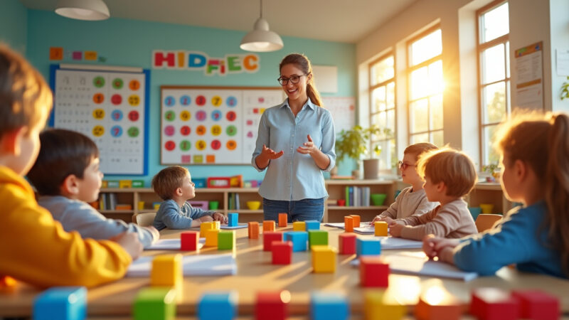 découvrez des conseils pratiques pour aider les enseignants de grande section à apprendre aux élèves à dénombrer jusqu'à 10 efficacement et de manière ludique.