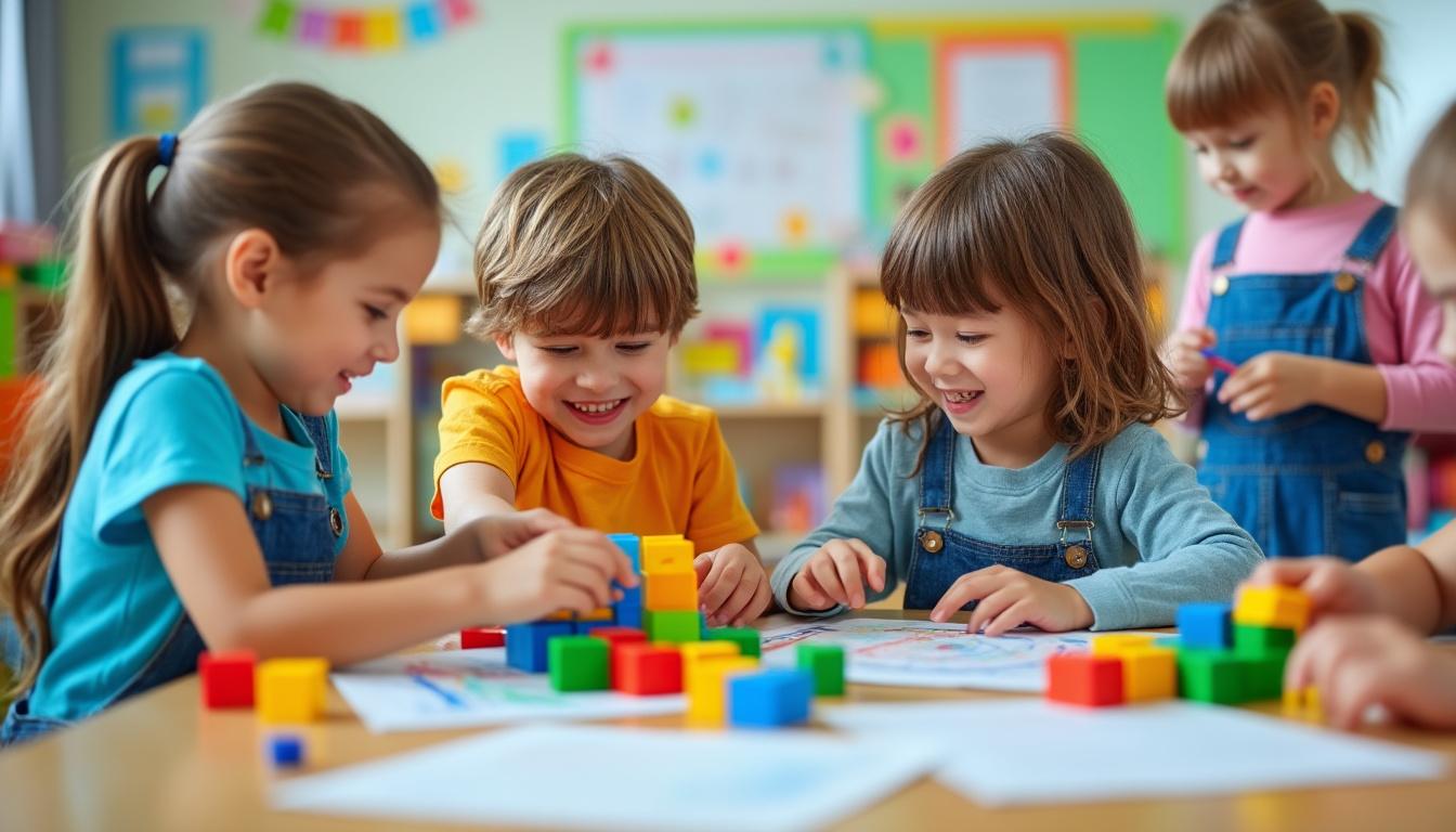 découvrez comment les petits jeux en maternelle contribuent au développement de la socialisation chez les jeunes enfants, en favorisant l'apprentissage de la coopération, du partage et du respect des autres.