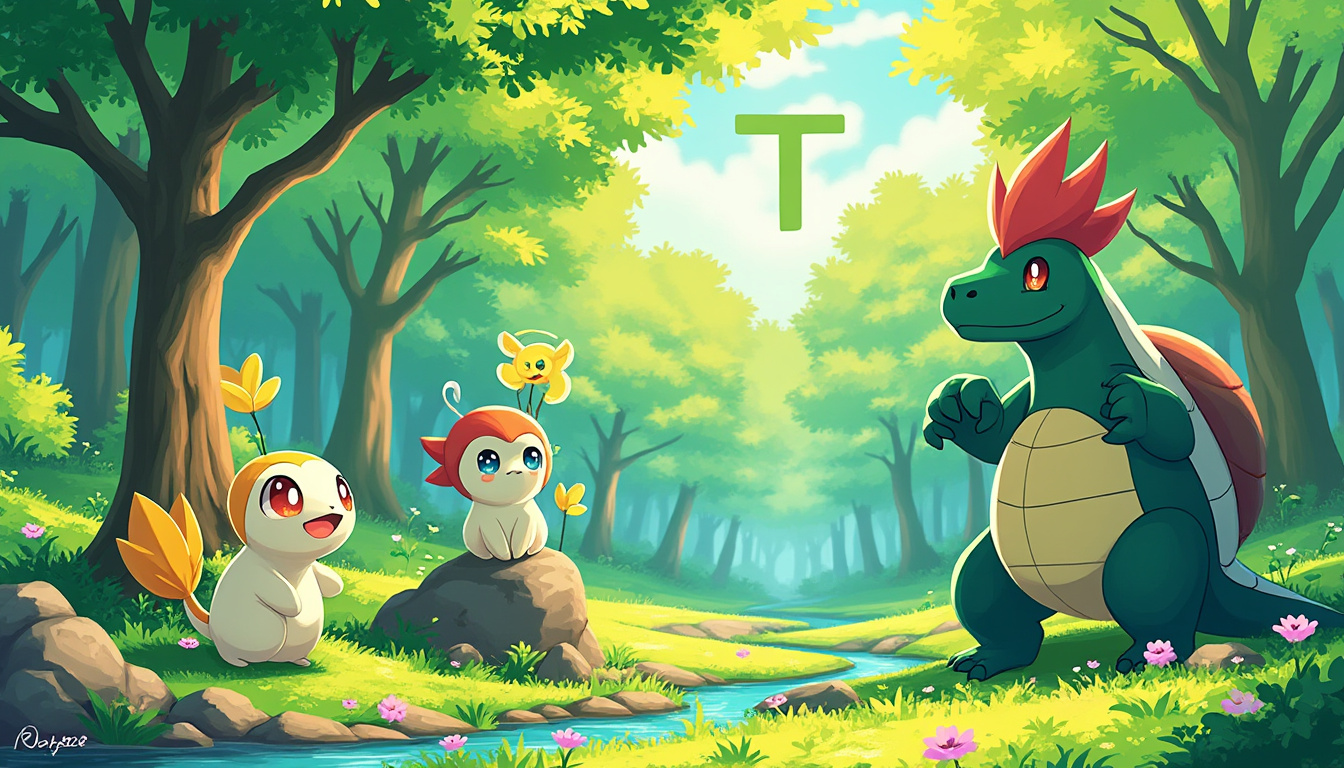 découvrez les personnages de pokémon dont le nom commence par la lettre t ! parcourez les pokémons emblématiques en t, leurs caractéristiques et pourquoi ils sont incontournables dans l'univers pokémon.