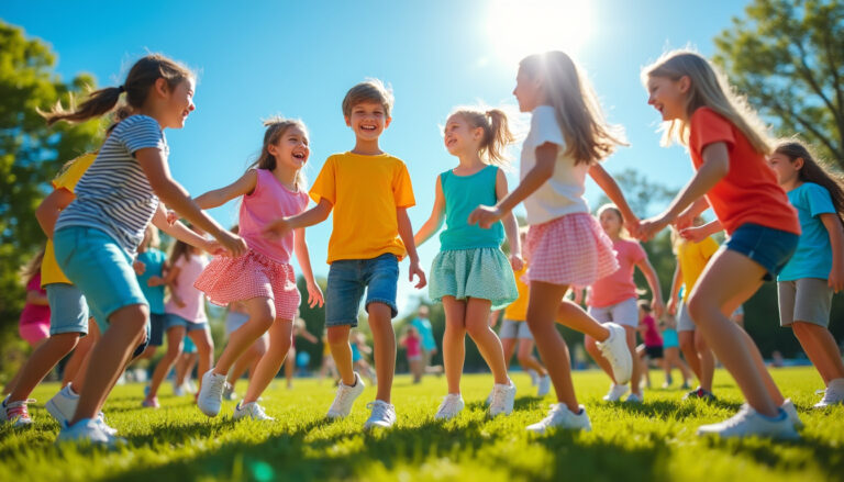Jex Ronde Le jeu de ronde en maternelle : un moment de partage et d'harmonie
