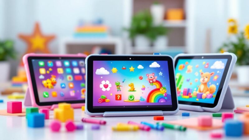 découvrez le top 5 des tablettes tactiles pour enfants, parfaites pour allier divertissement et apprentissage en toute sécurité.