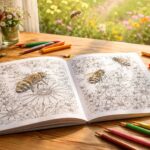 Abeilles à colorier : comment allier art et éducation sur la nature
