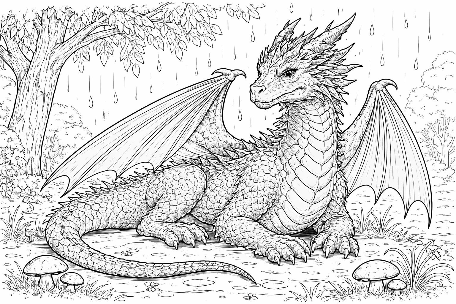 découvrez notre coloriage à imprimer dragon, une activité ludique et créative parfaite pour occuper les après-midis pluvieux en famille ou entre amis.
