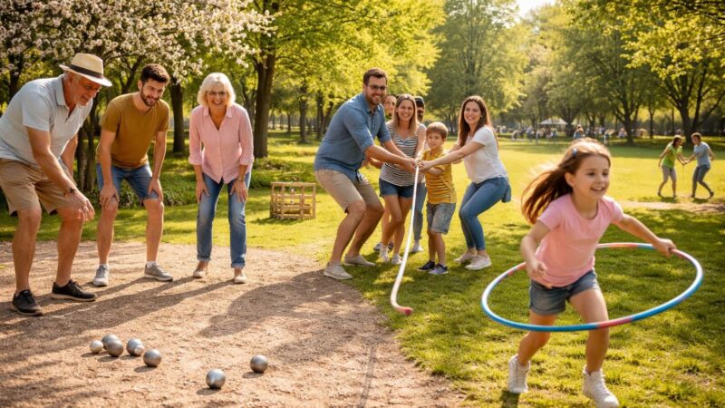 découvrez des jeux en plein air amusants et conviviaux pour rassembler toute la famille et profiter ensemble de moments inoubliables en extérieur.