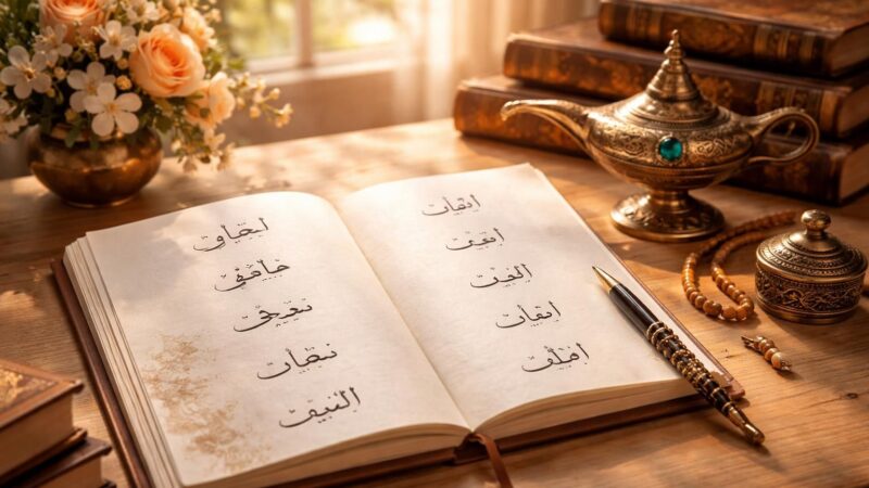 explorez une sélection de prénoms arabes rares et uniques pour garçons, alliant tradition et originalité pour un choix exceptionnel.