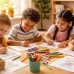 Les bienfaits des personnages à colorier pour le développement des enfants