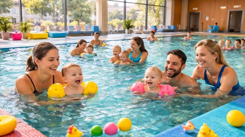 découvrez les meilleurs cours de bébé nageur à lyon pour offrir à votre enfant un apprentissage aquatique ludique et sécurisé. inscrivez-vous dès maintenant pour des séances de nage adaptées et amusantes.