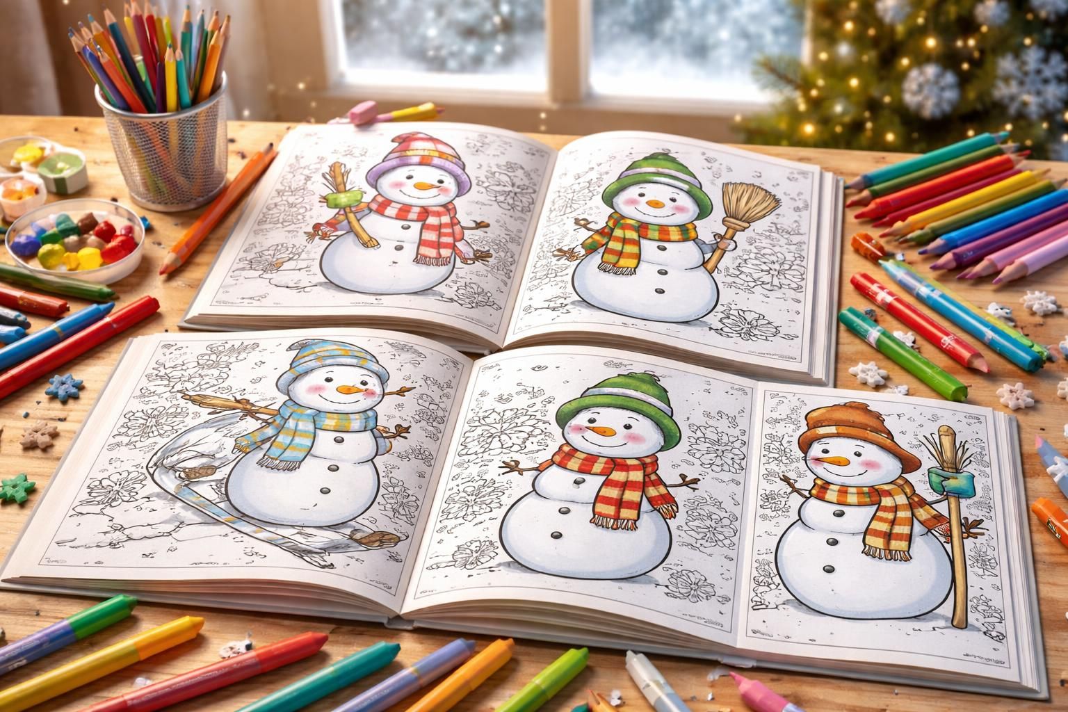 découvrez notre sélection des meilleurs livres de bonhommes de neige à colorier, parfaits pour divertir et stimuler la créativité des enfants pendant l'hiver.