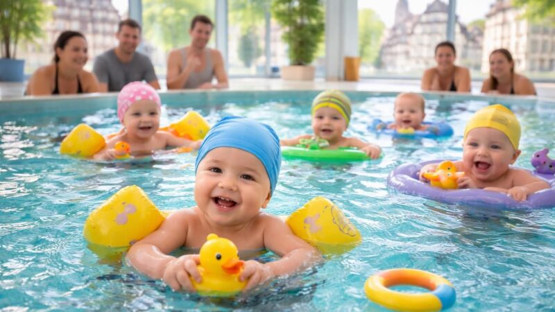 découvrez les plus beaux moments et réussites des bébés nageurs à strasbourg, un merveilleux aperçu de leurs premières aventures aquatiques.