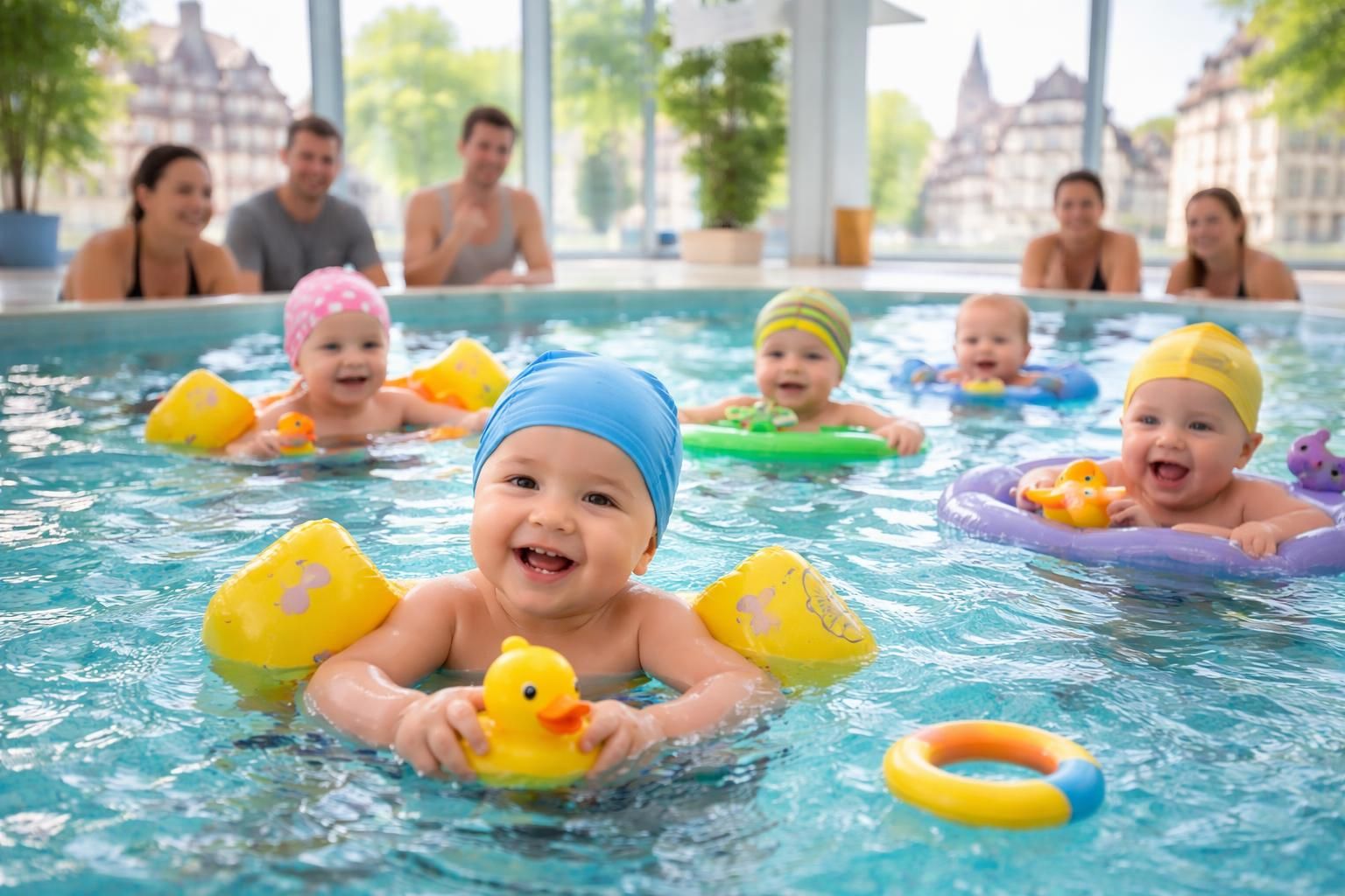 découvrez les plus beaux moments et réussites des bébés nageurs à strasbourg, un merveilleux aperçu de leurs premières aventures aquatiques.