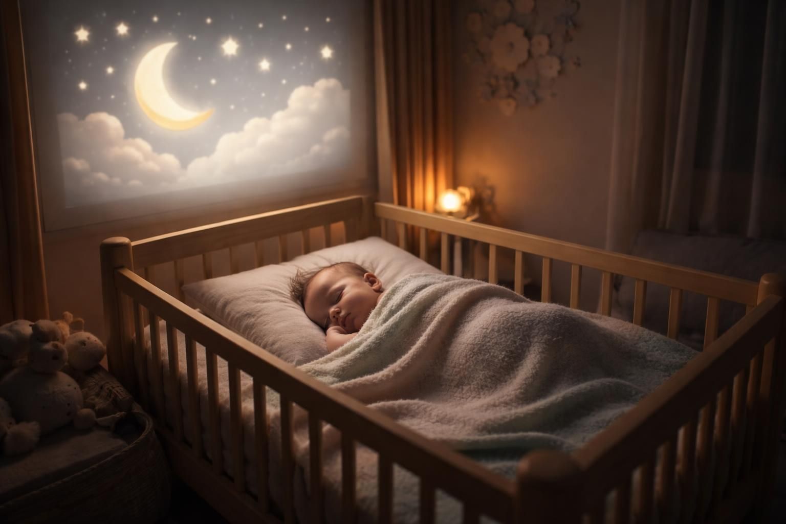 découvrez comment ajuster la luminosité minimale sur un écran de projection pour préserver le sommeil de votre bébé et créer un environnement apaisant.