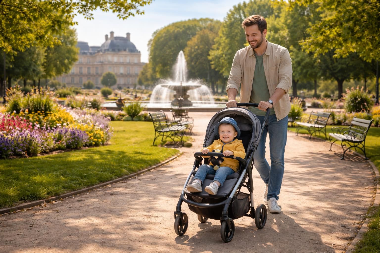 découvrez comment profiter pleinement des parcs et jardins de paris lors d'une sortie avec un bébé de 2 ans. astuces et conseils pour une journée agréable en famille.