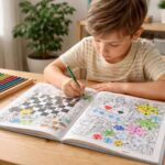 Coloriage des jeux : une méthode pour enseigner la patience et la concentration