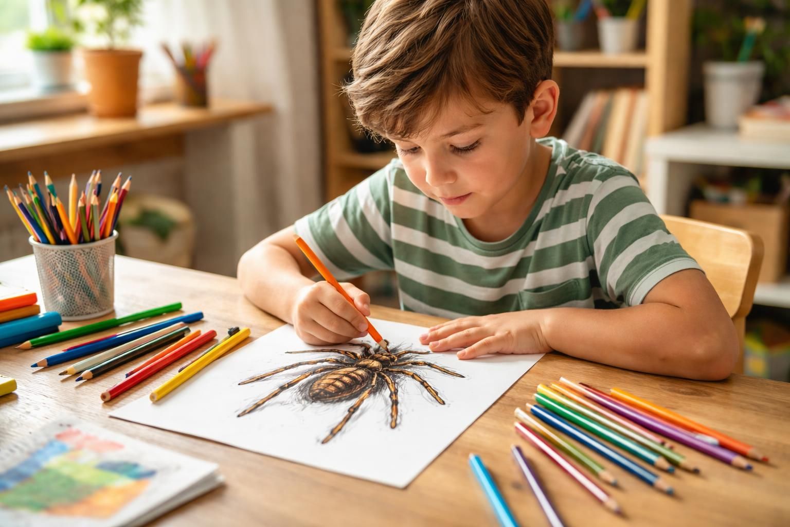 découvrez comment le coloriage d'araignées peut aider les enfants à développer leur créativité et améliorer leur concentration grâce à une activité ludique et éducative.