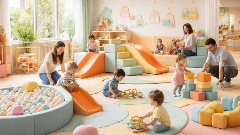 explorez comment un parc de jeux d'intérieur à lille favorise le développement moteur, social et cognitif des tout-petits dans un environnement sûr et ludique.