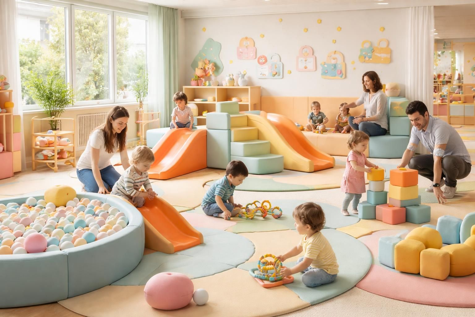 explorez comment un parc de jeux d'intérieur à lille favorise le développement moteur, social et cognitif des tout-petits dans un environnement sûr et ludique.