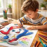 Découvrez les bienfaits du coloriage de la mascotte de Paris pour les enfants