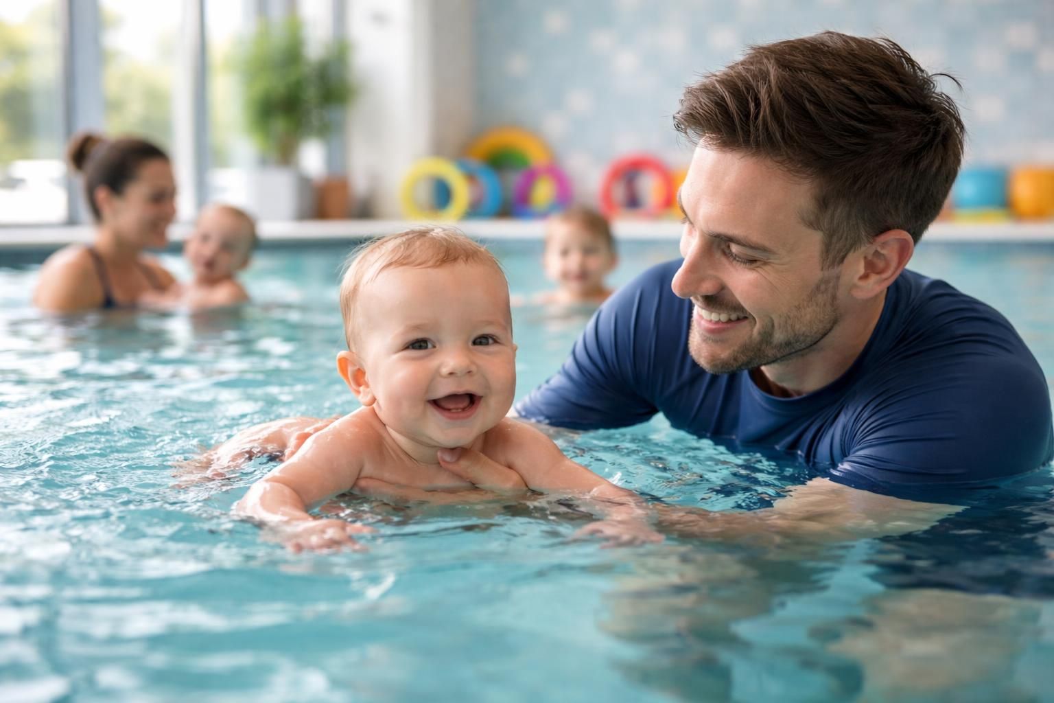 découvrez comment trouver des leçons de natation pour bébés près de chez vous et initiez votre tout-petit aux joies de l'eau en toute sécurité avec un bébé nageur adapté.