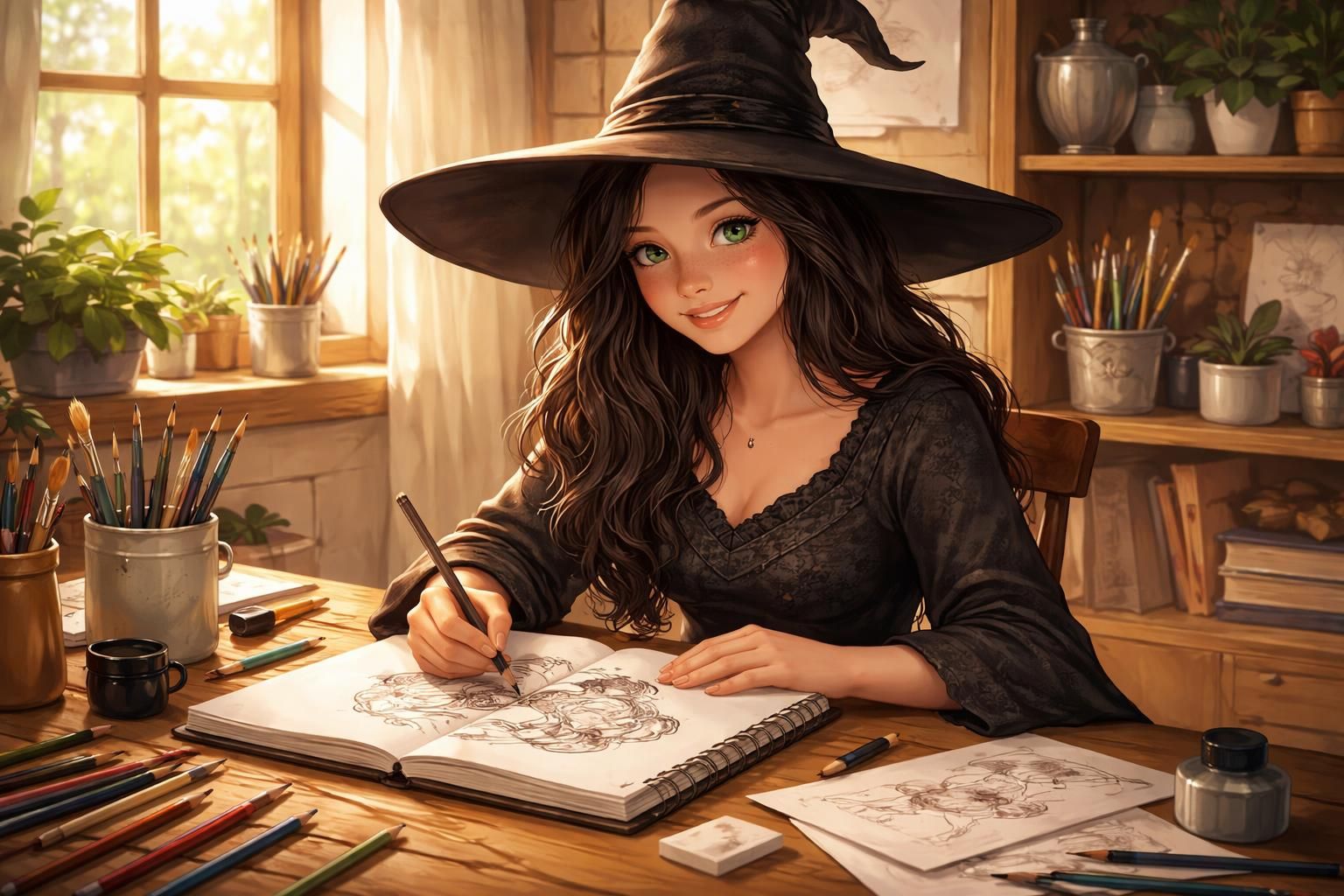 découvrez des tutoriels simples pour apprendre à dessiner une sorcière méchante facilement et exprimez votre créativité magique.