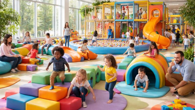 découvrez comment les aires de jeux couvertes favorisent le développement des enfants en offrant un espace sûr, stimulant et adapté à toutes les conditions météorologiques.