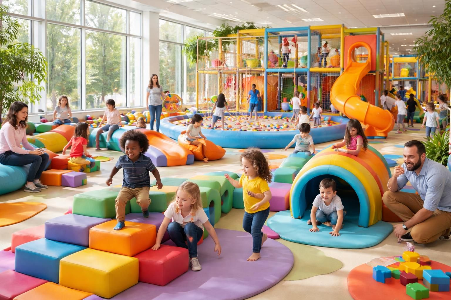 découvrez comment les aires de jeux couvertes favorisent le développement des enfants en offrant un espace sûr, stimulant et adapté à toutes les conditions météorologiques.