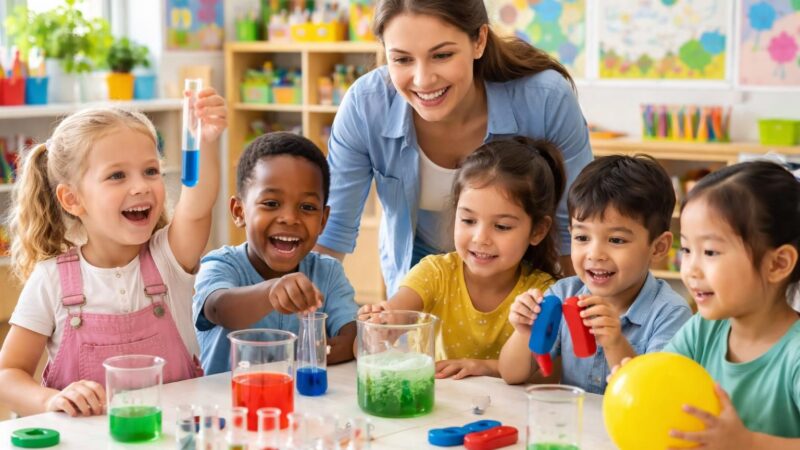 découvrez comment une expérience scientifique en maternelle stimule la curiosité, le développement cognitif et les compétences des enfants dès le plus jeune âge.