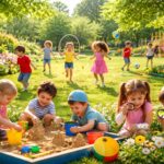 Les meilleures activité pour des maternelles à pratiquer en plein air