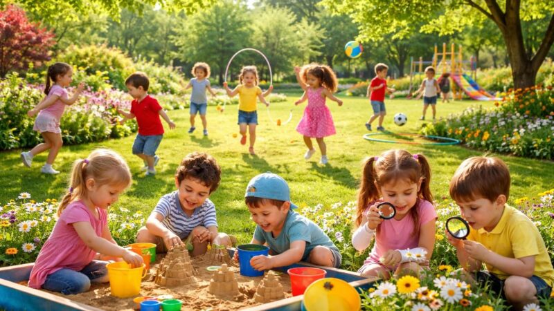 découvrez les meilleures activités en plein air pour les enfants en maternelle, favorisant leur développement et leur épanouissement tout en s'amusant en nature.