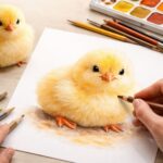 Les meilleures astuces pour réussir un coloriage d&rsquo;un poussin