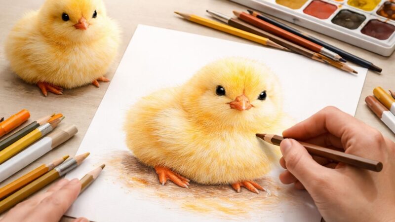 découvrez les meilleures astuces pour réussir facilement le coloriage d'un poussin et donner vie à vos dessins avec des couleurs éclatantes.