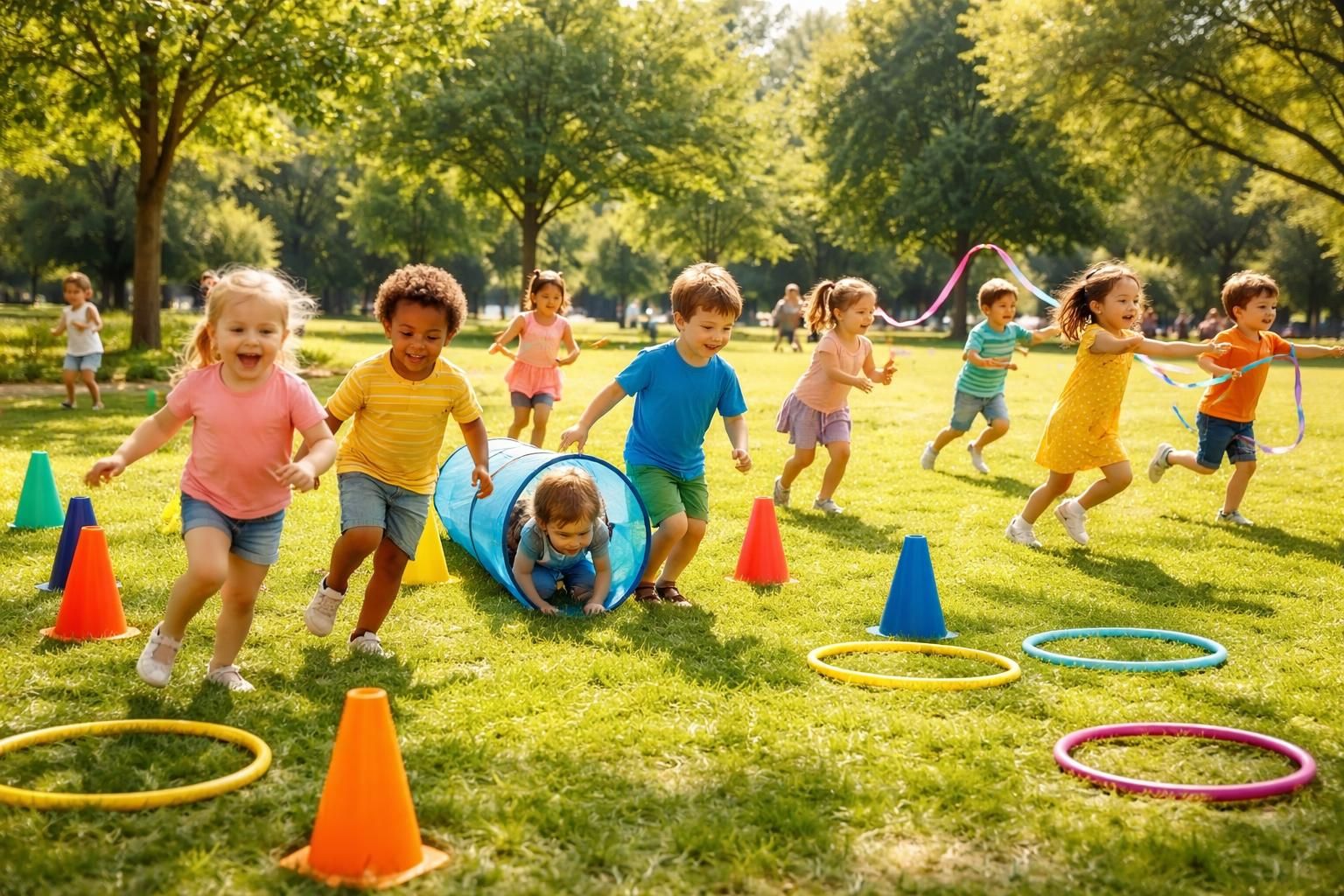 découvrez les meilleurs grands jeux d'animation en extérieur spécialement conçus pour les enfants de 3 à 5 ans, favorisant leur développement et leur amusement en plein air.