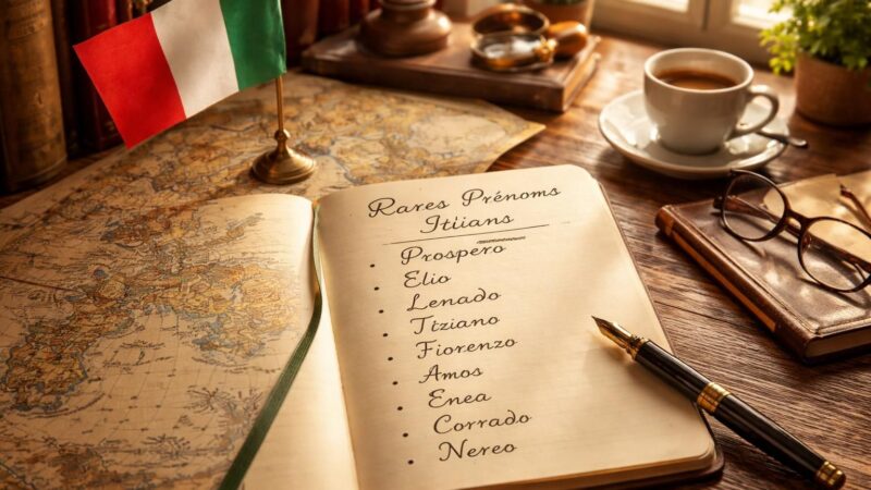 découvrez des prénoms italiens originaux et peu connus pour garçons, parfaits pour un choix unique et authentique.