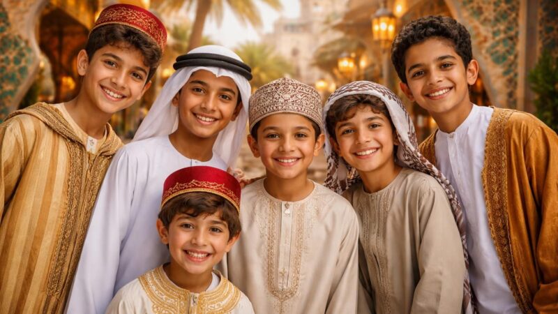 découvrez des noms de garçon arabes riches en culture et en histoire, reflétant l'identité et les traditions du monde arabe.