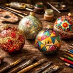 Origines et tendances du coloriage de la boule de Noël dans l&rsquo;art