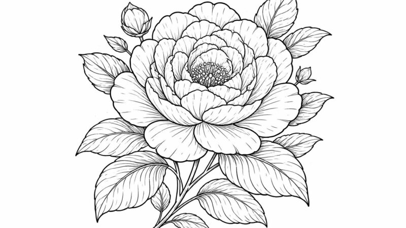 découvrez notre coloriage de la fleur à imprimer, une activité relaxante et créative idéale pour toute la famille. parfait pour éveiller l'imagination des petits et offrir un moment de détente aux plus grands.