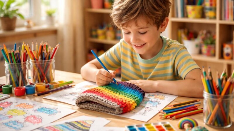 découvrez comment le coloriage d'un bonnet peut stimuler la créativité de votre enfant en développant son imagination, sa concentration et sa motricité fine.
