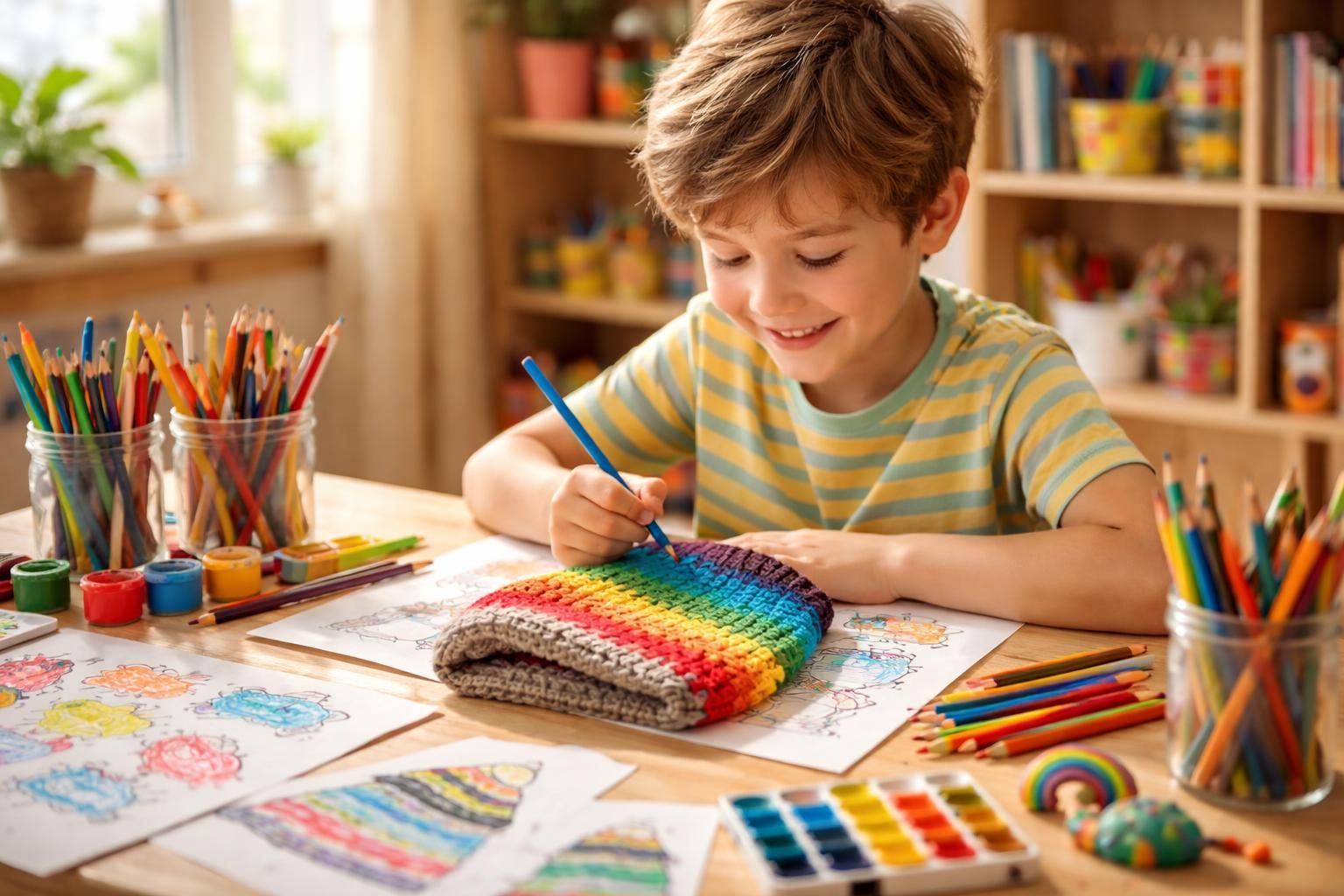 découvrez comment le coloriage d'un bonnet peut stimuler la créativité de votre enfant en développant son imagination, sa concentration et sa motricité fine.