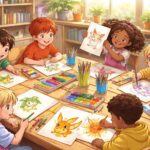 Des dessins à imprimer de Pokemon qui encouragent la créativité des enfants
