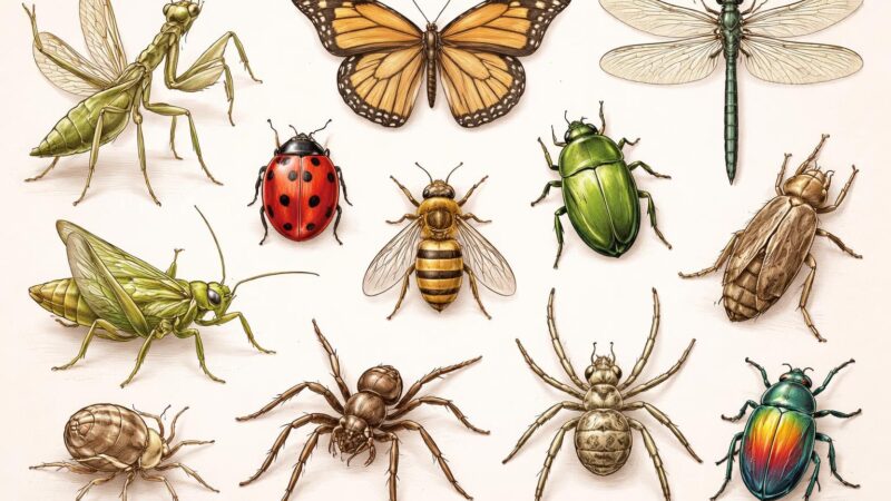 découvrez 10 idées originales pour animer vos ateliers créatifs avec des insectes à colorier, parfaits pour stimuler l'imagination des enfants tout en s'amusant.