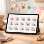 Liste de naissance de votre bébé : tout organiser sur tablette Samsung Galaxy
