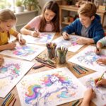 Top 10 des coloriages à imprimer d&rsquo;une licorne à partager avec vos amis